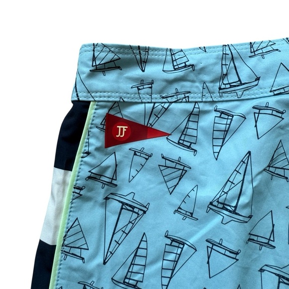 Hurley Men's Phantom JJF Maritime Boardshorts Size 34 Blue Surf Swim Trunks - Picture 6 of 7
